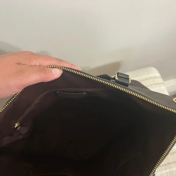 Coach Brown Shoulder Bag with Signature Monogram - Picture 10 of 11